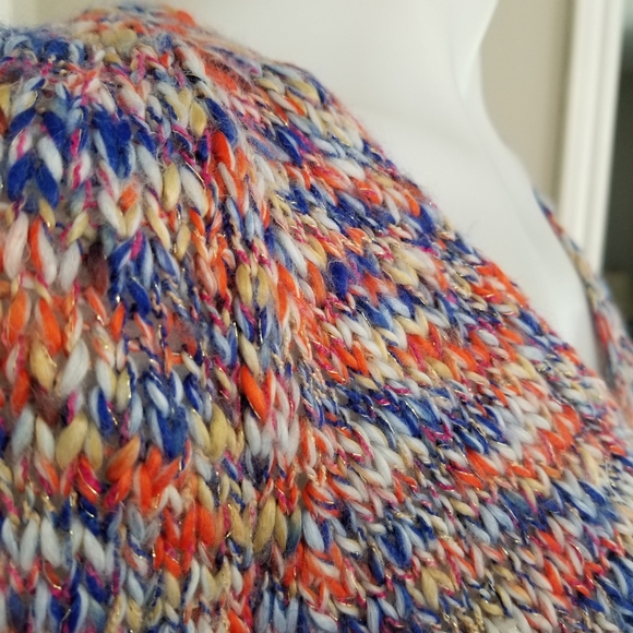 Lou & Grey Softest Sweater V Neck SpaceDye  M NWT - Picture 4 of 9